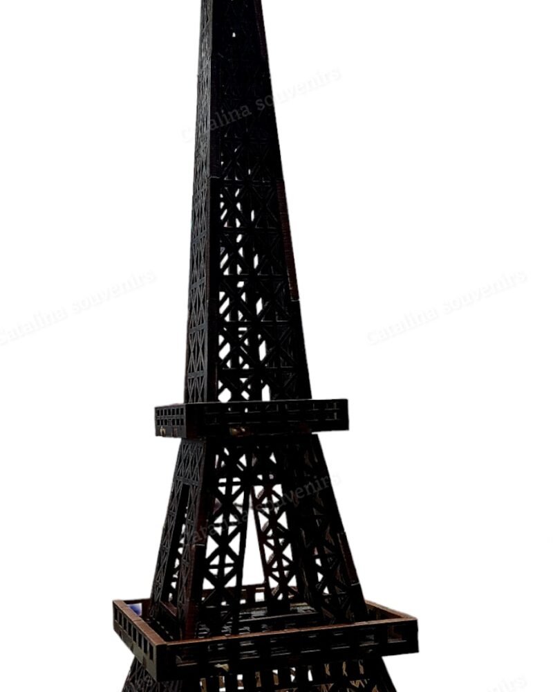 CFPNTE-1 FIBRO PLUS NEGRO TORRE EIFFEL   3D 40cm