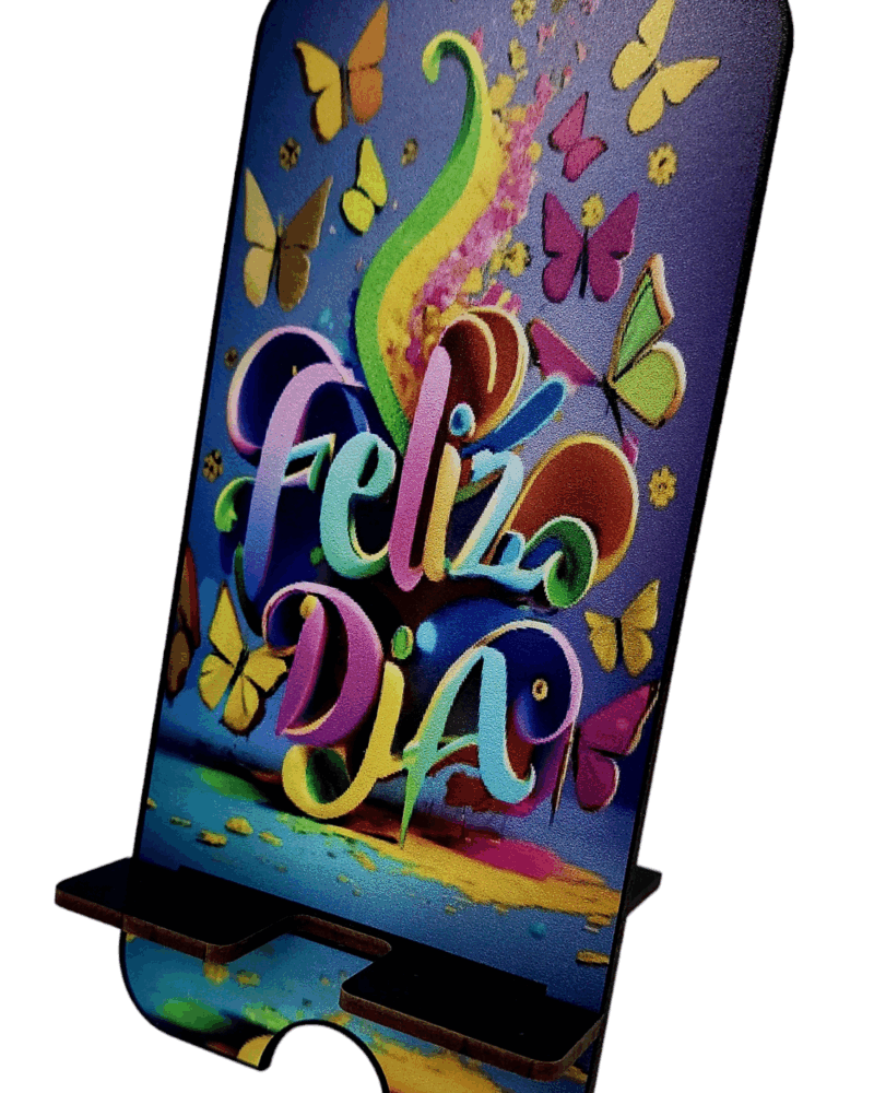 PORTA CELULAR+ FRASE COLOR DÍA DE LA MADRE medida: 10x20cm